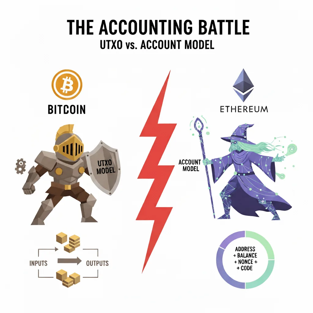 The Accounting Battle - UTXO vs Account Model